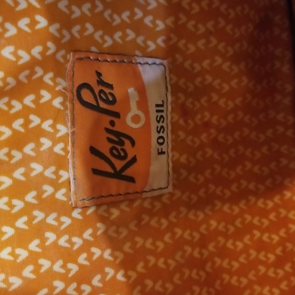 FOSSIL KEY-PER Zipper Cosmetics catch unicorn fossil bag - Picture 3 of 4